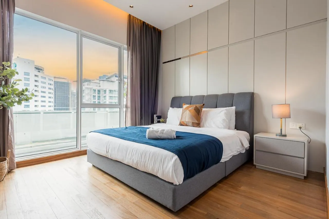 Starlight Penthouse 6-12Pax, 600M To Pavilion Kl By Verano Kuala Lumpur Apartment